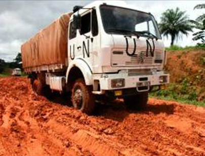 Glory for the country of providing UN trucks 