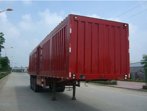 3 Axles Cargo with sidewall semi-trailer